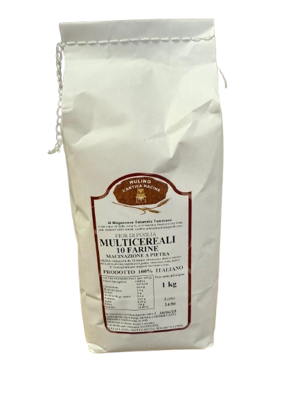 Farina Multicereali 10 Farine Mulino L'Antica Macina1kg