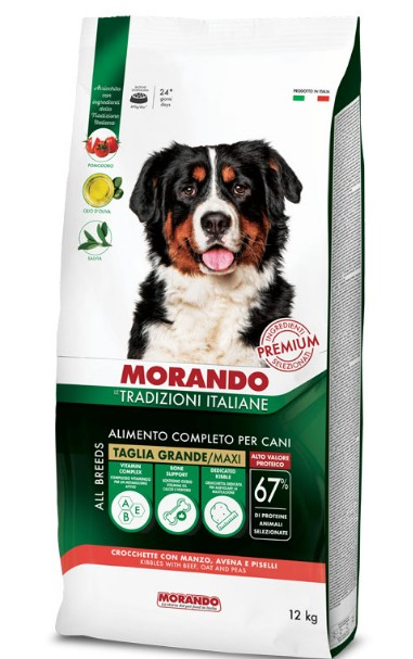 Crocchette per Cane Maxi Morando Tradizione Italiana 12kg